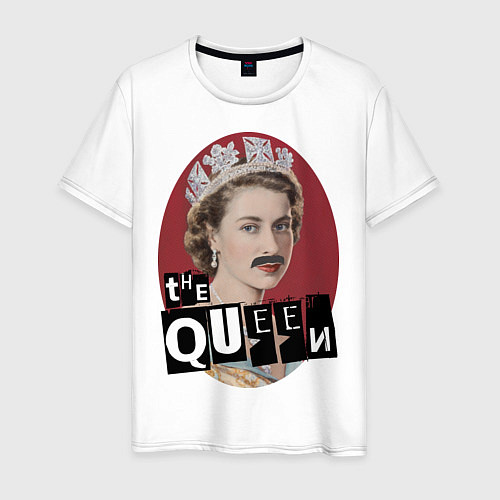 Мужская футболка The Queen / Белый – фото 1