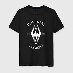 Футболка хлопковая мужская TES: Imperial Legion, цвет: черный