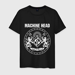 Футболка хлопковая мужская Machine Head MCMXCII цвета черный — фото 1