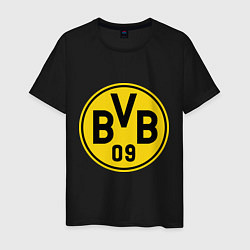 Футболка хлопковая мужская BVB 09, цвет: черный