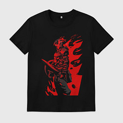 Футболка хлопковая мужская Убийца гоблинов, цвет: черный