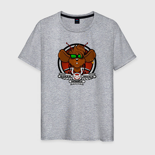 Мужская футболка Biker Mice from Mars Throttle / Меланж – фото 1
