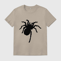 Мужская футболка Черный паук