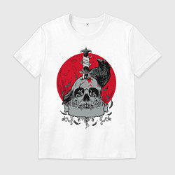 Мужская футболка Ворон