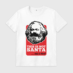 Мужская футболка Это не санта, это Карл