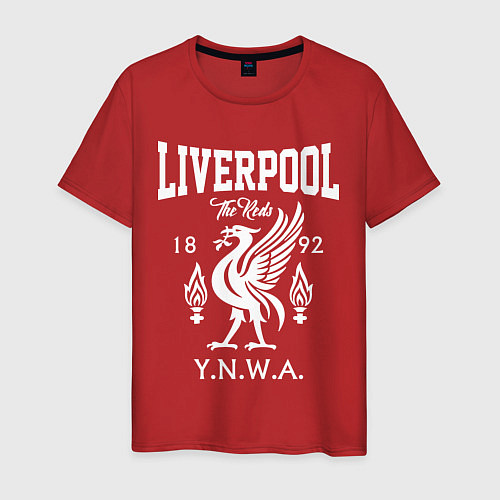 Мужская футболка Liverpool YNWA / Красный – фото 1