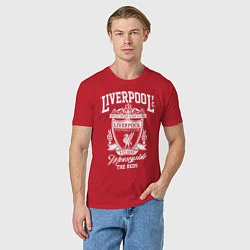 Футболка хлопковая мужская Liverpool: Est 1892, цвет: красный — фото 2