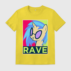 Мужская футболка DJ Pon-3 RAVE