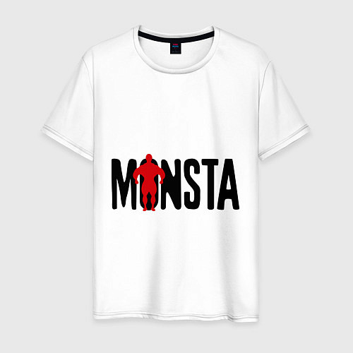 Мужская футболка Monsta / Белый – фото 1