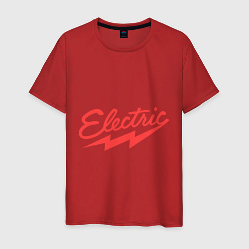 Мужская футболка Electric Ray / Красный – фото 1