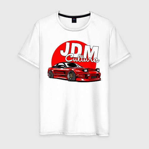 Мужская футболка JDM Culture / Белый – фото 1