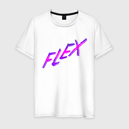 Мужская футболка Flex / Белый – фото 1