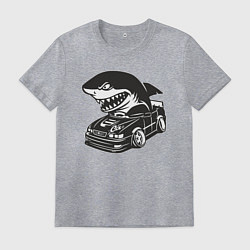 Мужская футболка Акула на Тойоте