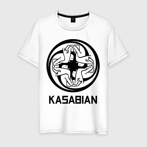 Мужская футболка Kasabian: Symbol / Белый – фото 1