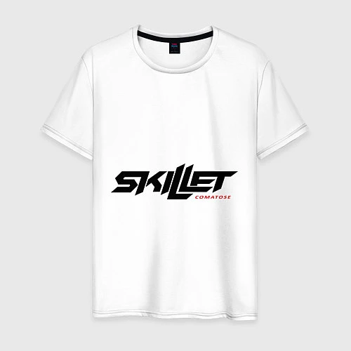 Мужская футболка Skillet Comatose / Белый – фото 1