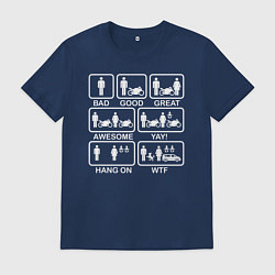 Мужская футболка Жизнь мотоциклиста