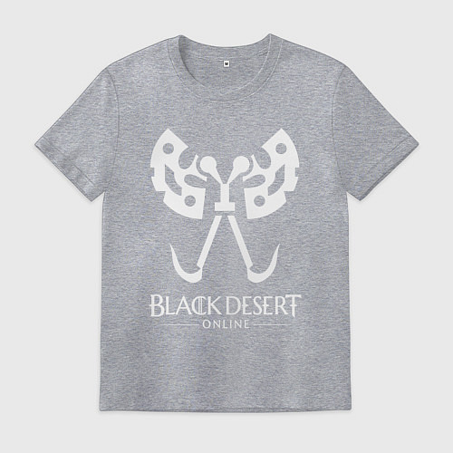 Мужская футболка Black Desert Online / Меланж – фото 1