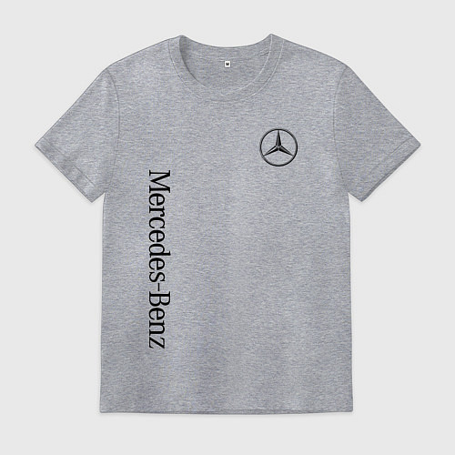 Мужская футболка MERCEDES-BENZ / Меланж – фото 1