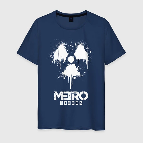 Мужская футболка METRO EXODUS / Тёмно-синий – фото 1