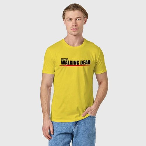 Мужская футболка Крылья / Желтый – фото 3