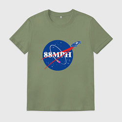Мужская футболка NASA Delorean 88 mph