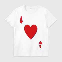 Мужская футболка Червовый туз