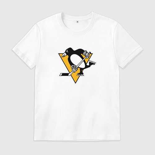 Мужская футболка Pittsburgh Penguins: Evgeni Malkin / Белый – фото 1