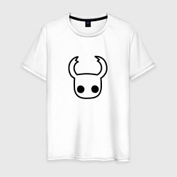 Футболка хлопковая мужская Hollow knight, цвет: белый