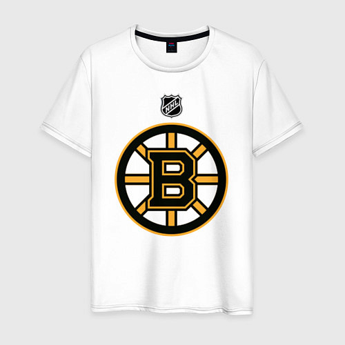 Мужская футболка Boston Bruins NHL / Белый – фото 1