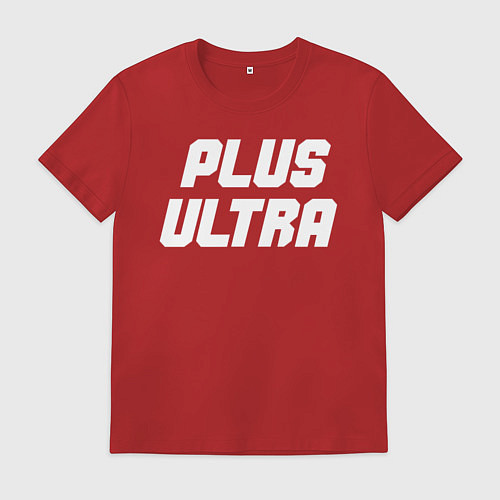Мужская футболка MHA - PLUS ULTRA белый / Красный – фото 1