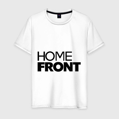 Мужская футболка Home front / Белый – фото 1