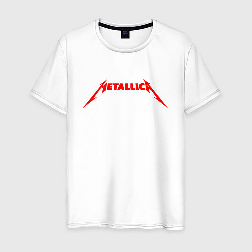 Мужская футболка METALLICA НА СПИНЕ / Белый – фото 1