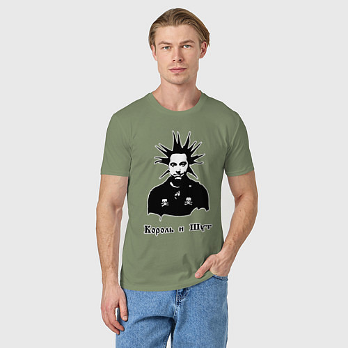 Мужская футболка Король и шут / Авокадо – фото 3