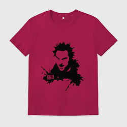 Футболка хлопковая мужская Король и шут, цвет: маджента