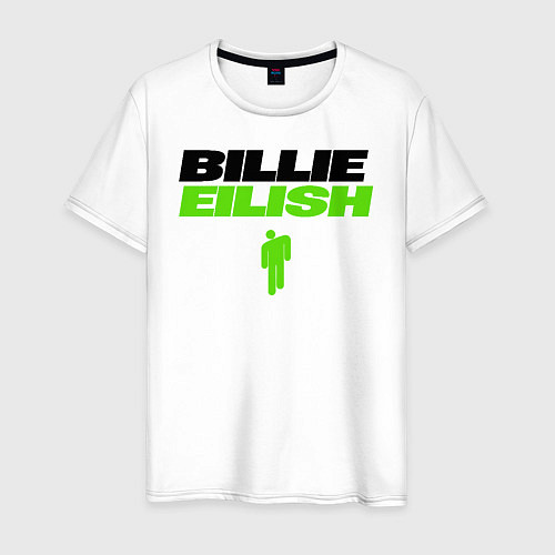 Мужская футболка Billie Eilish: Bellyache / Белый – фото 1