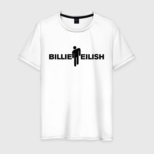 Мужская футболка BILLIE EILISH: White Fashion / Белый – фото 1