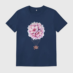 Мужская футболка Воздушные Цветы