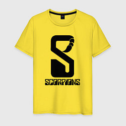 Мужская футболка Scorpions logo