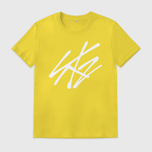 Мужская футболка Stray Kids / Желтый – фото 1