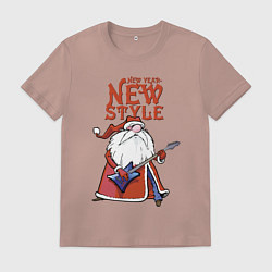 Мужская футболка New Year - new style!