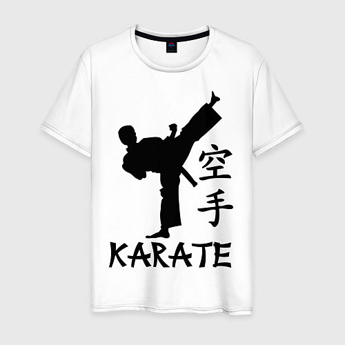 Мужская футболка Karate craftsmanship / Белый – фото 1