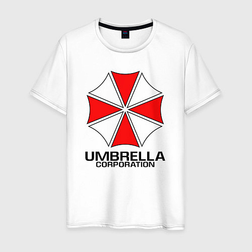 Мужская футболка UMBRELLA CORP / Белый – фото 1