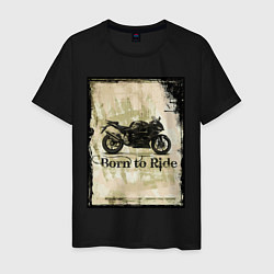 Мужская футболка Born to Ride