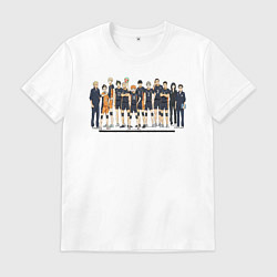 Мужская футболка Karasuno HIGH