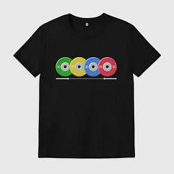 Мужская футболка Тяжелая атлетика