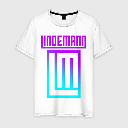 Мужская футболка LINDEMANN / Белый – фото 1
