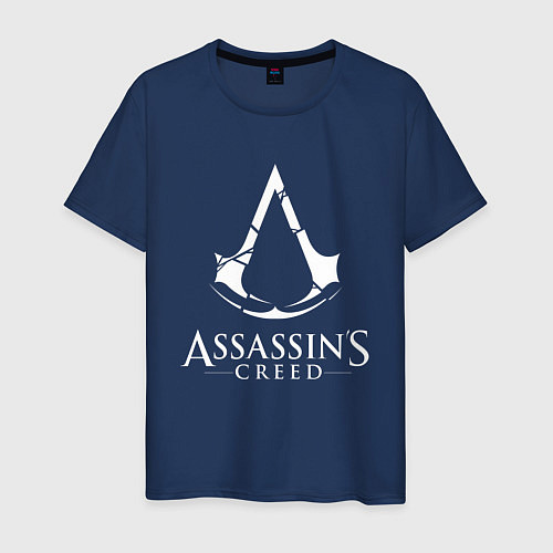 Мужская футболка Assassin’s Creed / Тёмно-синий – фото 1