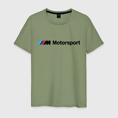 Мужская футболка БМВ мотоспорт / Авокадо – фото 1
