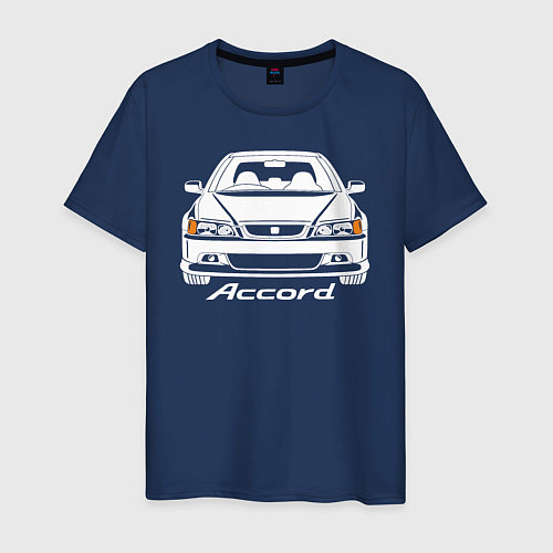 Мужская футболка Honda Accord CF, 6 поколение / Тёмно-синий – фото 1