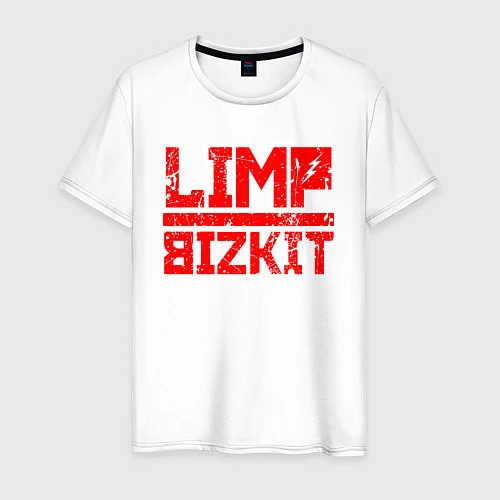 Мужская футболка LIMP BIZKIT / Белый – фото 1